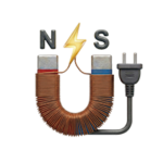 Imagen de un electroimán